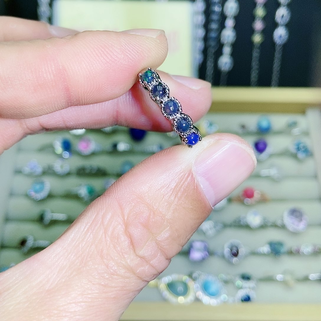 【闪购商品】未镶嵌欧泊戒指