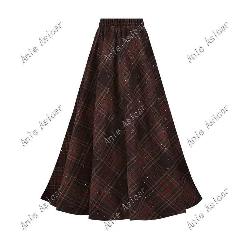 MJ235 秋季新款2025气质显瘦高级百搭半身裙子女