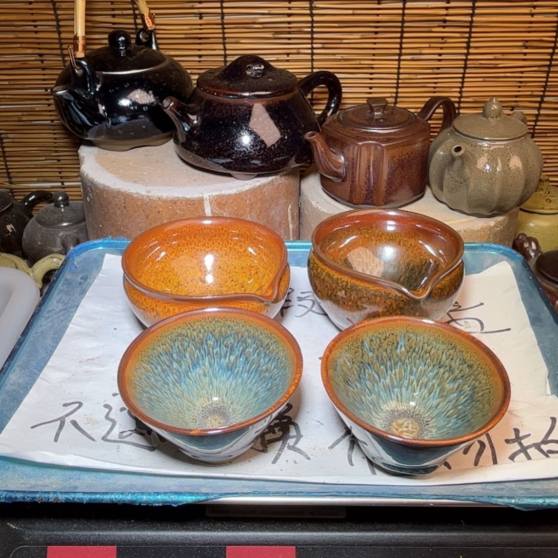 茶盏建窑建盏 微瑕作品