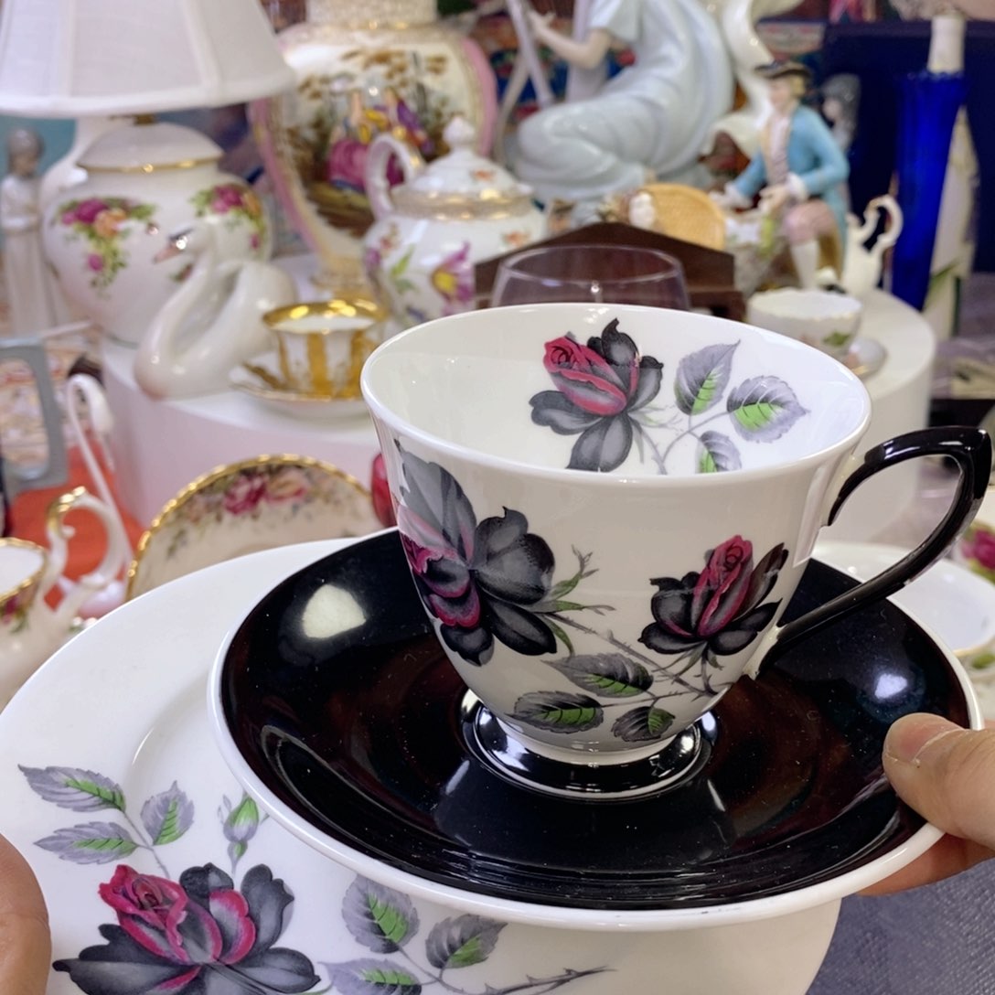 瓷器欧瓷咖啡杯水晶杯