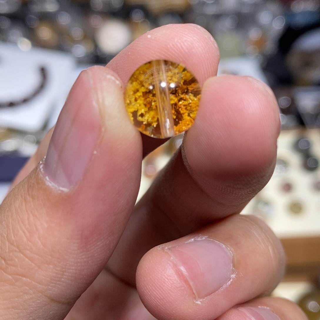 水晶圆珠11未镶嵌水晶