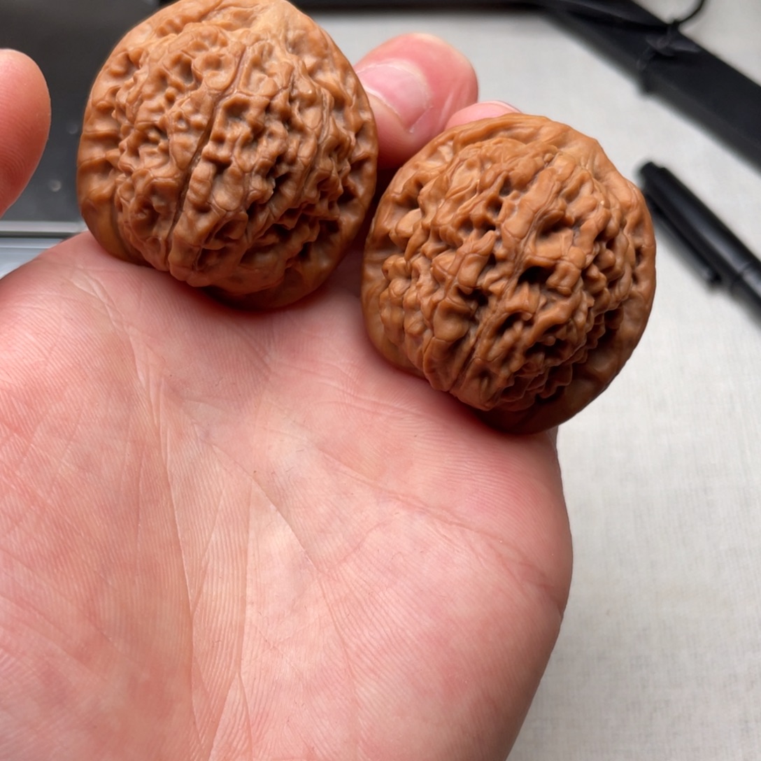 吊坠文玩核桃莲花