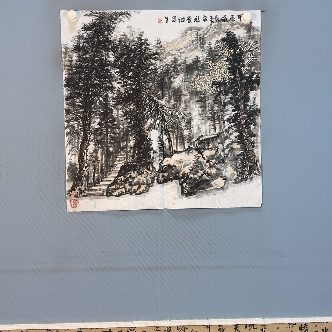 国画1497 牡丹一如您的脸颊