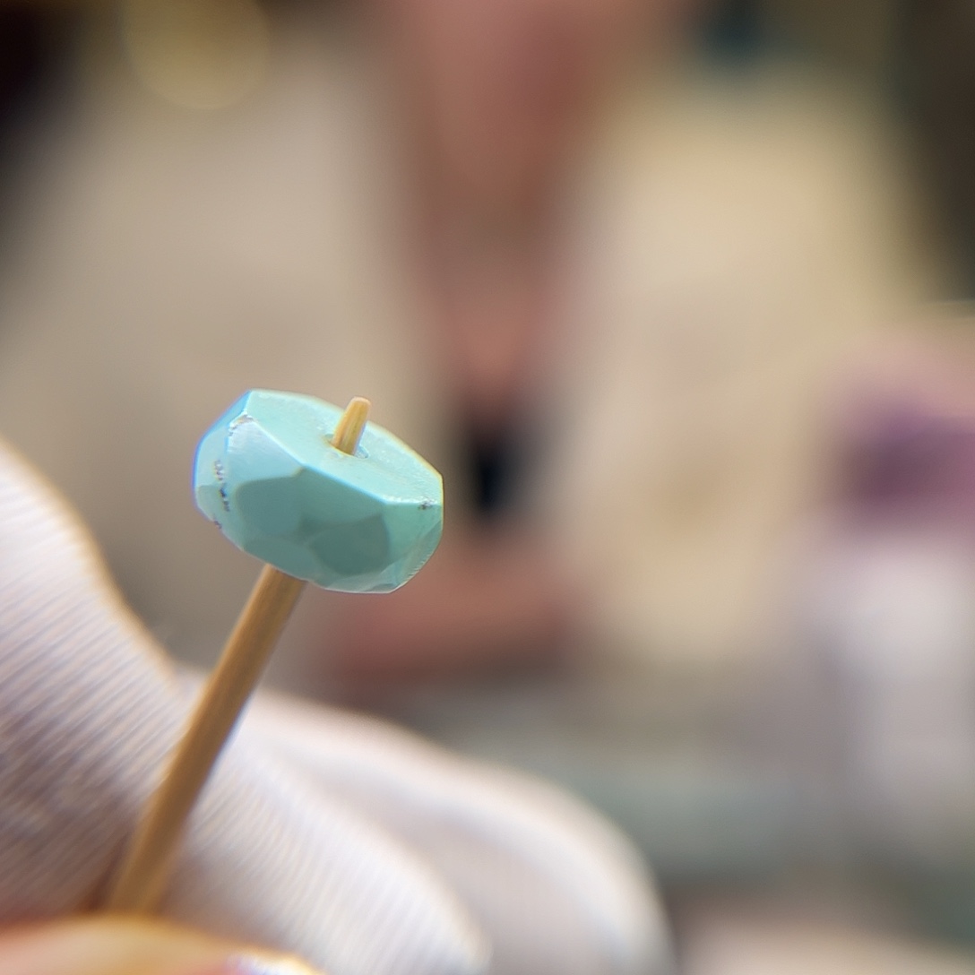 绿松石未镶嵌珠宝奇石9.4