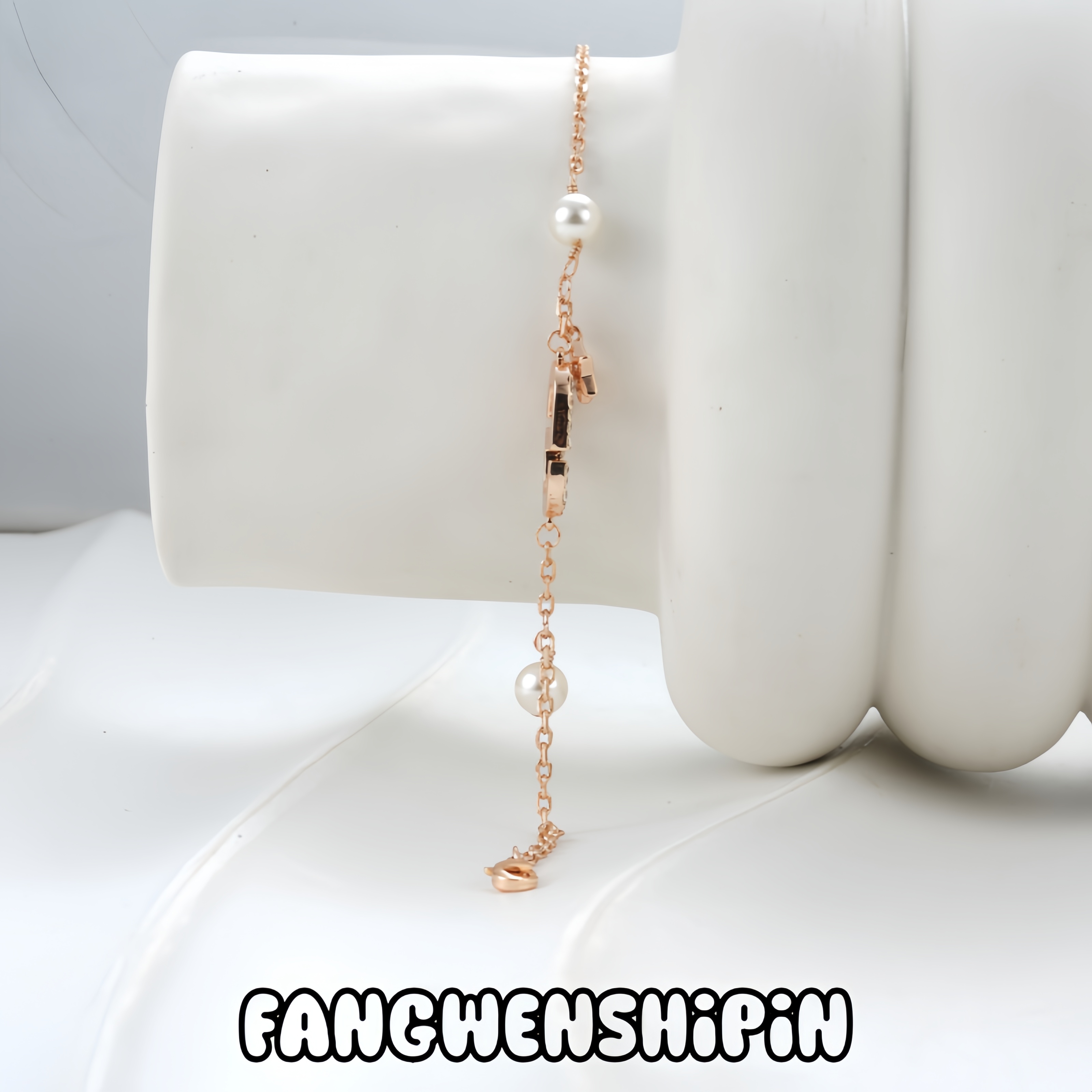 铜合金锆石手链 手链4589（17+6cm）