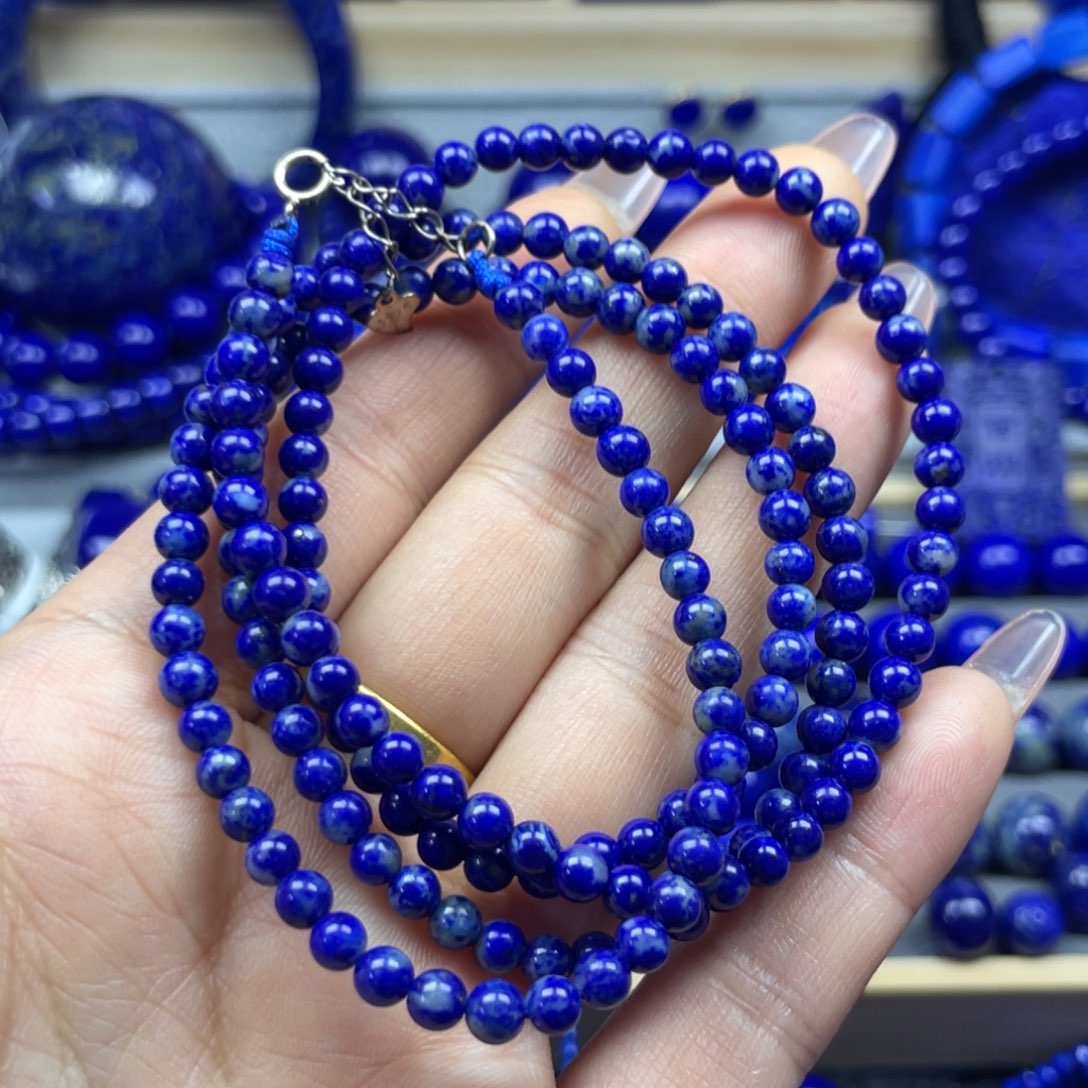 青金石4+珠链未镶嵌