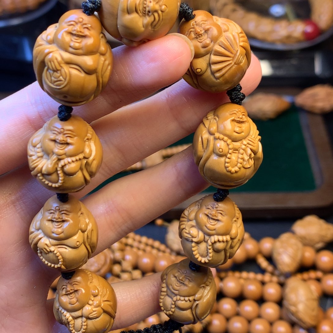 橄榄核吊坠橄榄弥勒