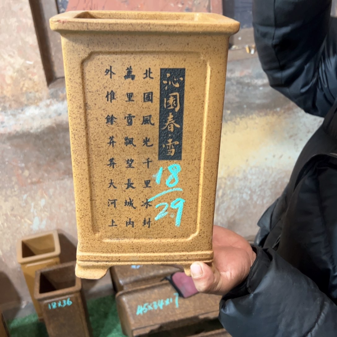 紫砂花盆紫砂花盆