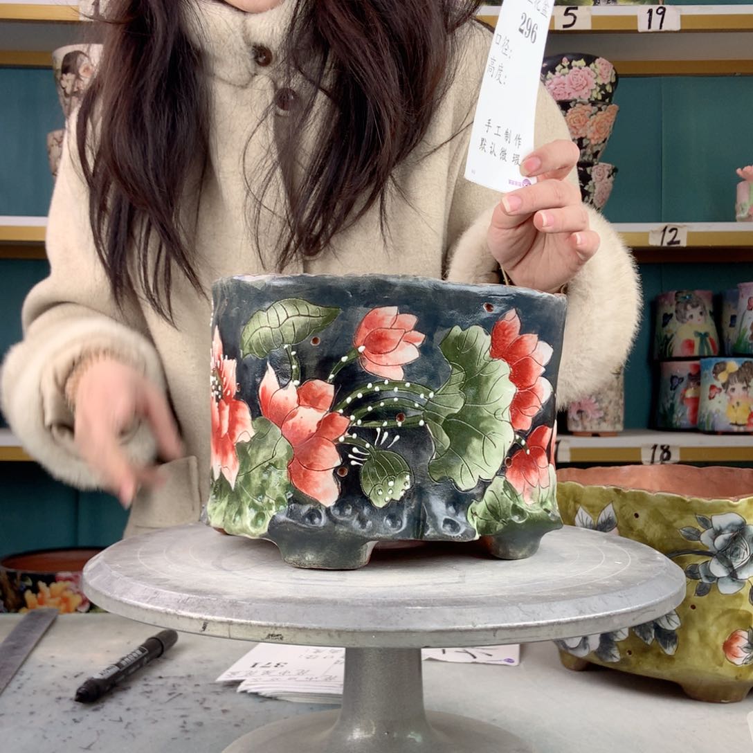 罐景德镇手工瑕疵296