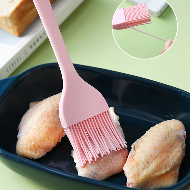 硅胶油刷家用烧烤刷厨房烘焙工具户外食用烘焙不掉毛煎饼烧烤油刷