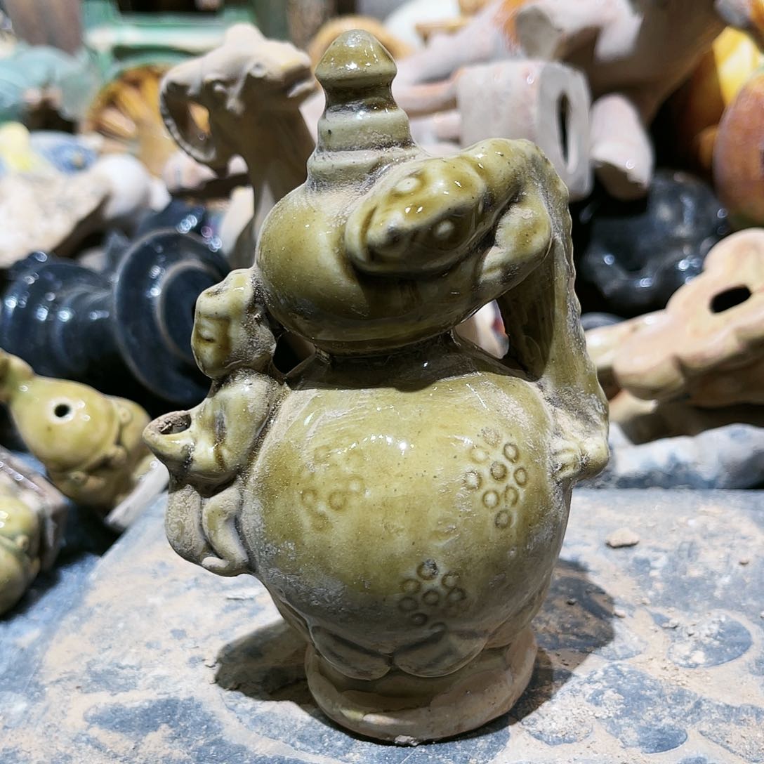 瓦当摆件茶台的一