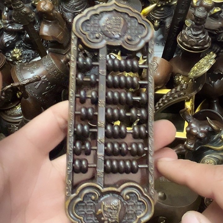 顺顺利利，铜器摆件