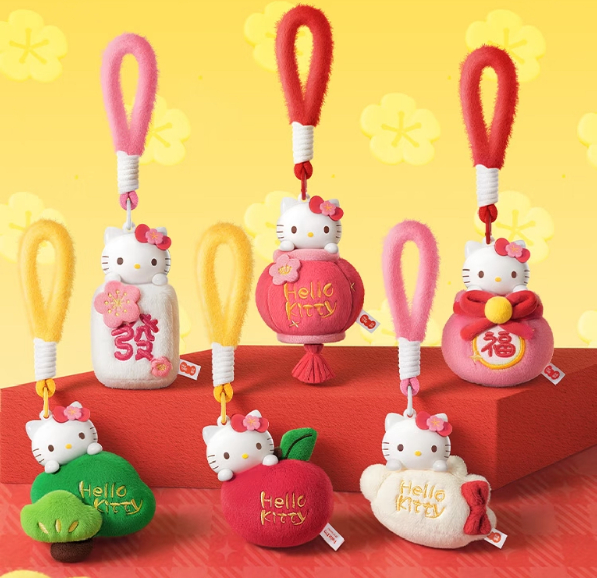 Hello Kitty 新春系列香薰挂件盲盒