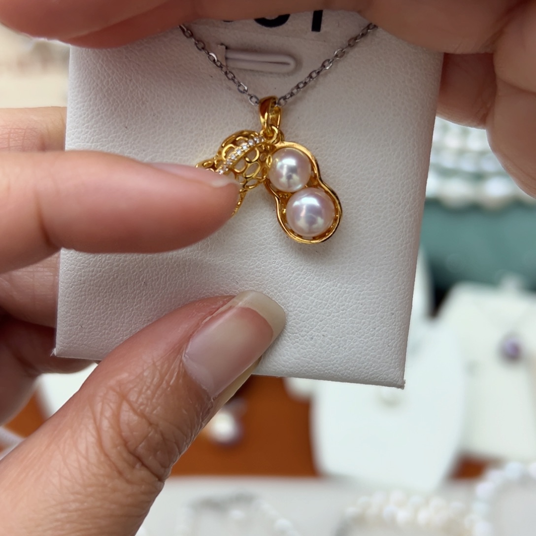 淡水珍珠珍珠银S925镶嵌