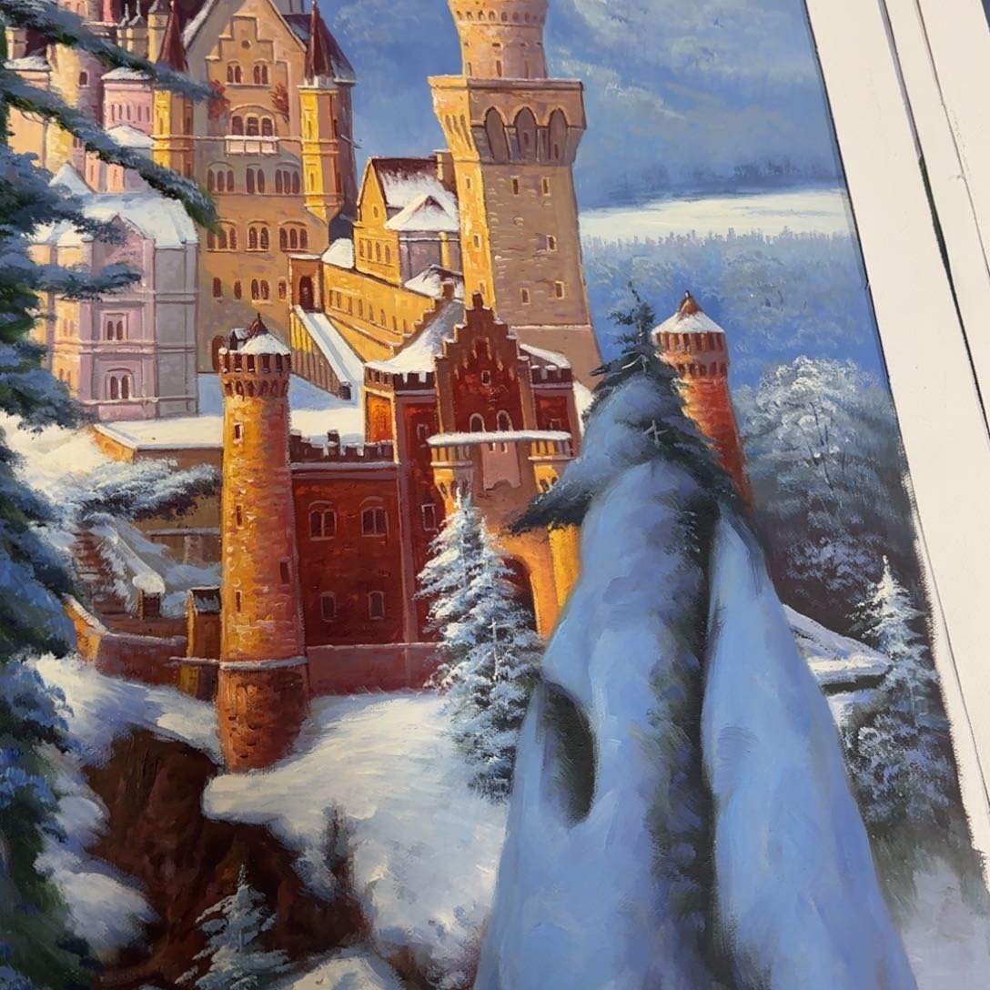 油画好的我真的是太喜欢了好久