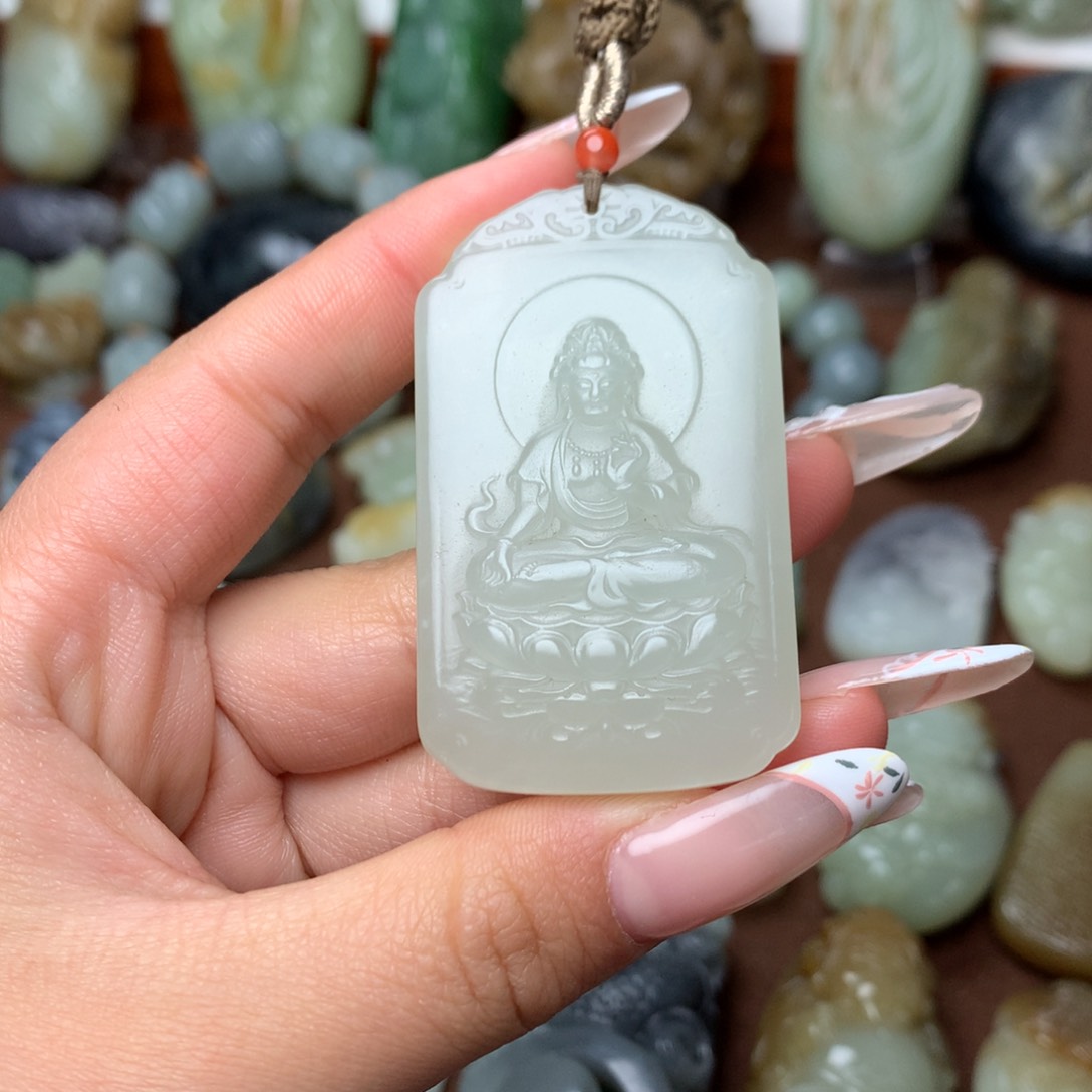 和田玉挂件未镶嵌