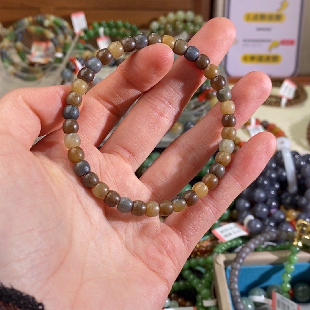 和田玉手链未镶嵌