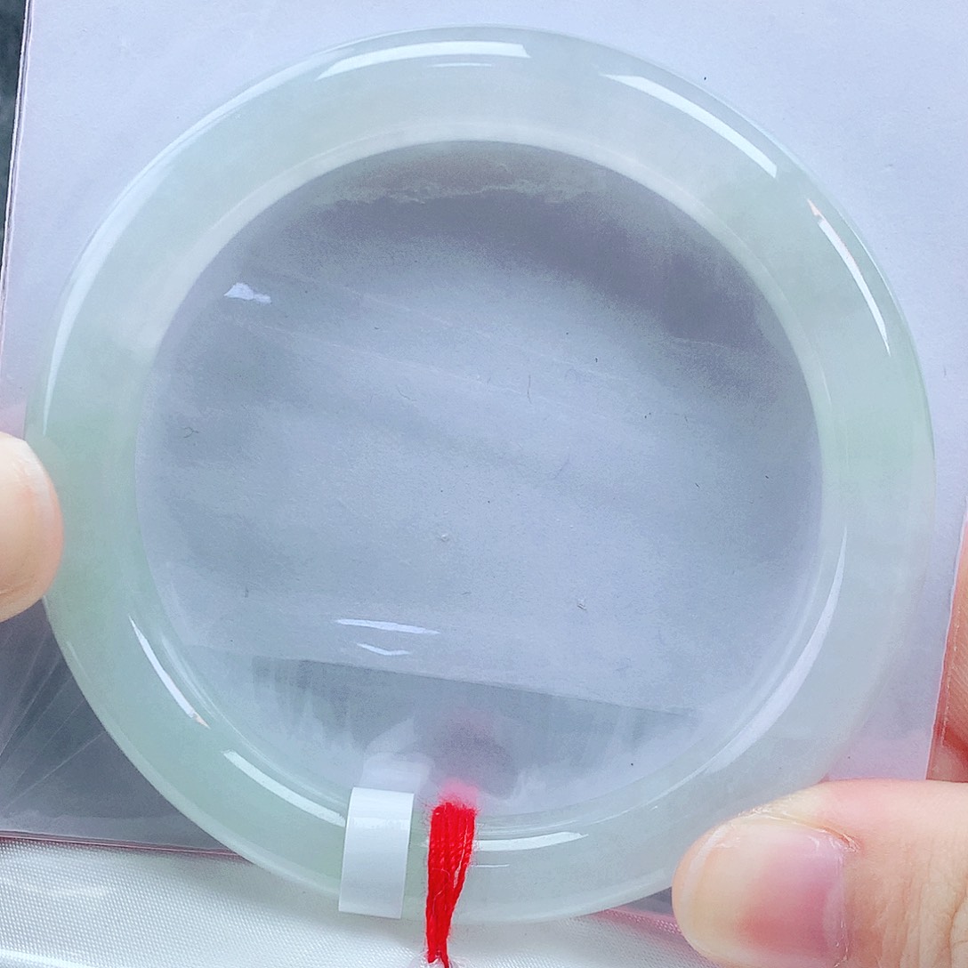 未镶嵌手镯（圆镯）翡翠55圈