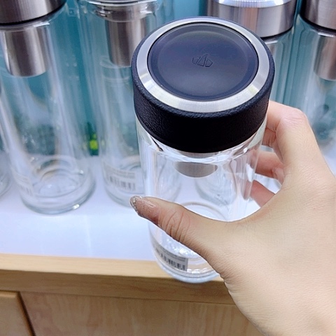 万象玻璃单层U3R，520毫升➕杯套