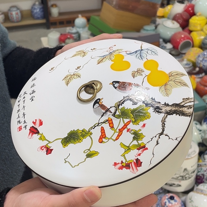 陶瓷罐茶叶罐密封罐