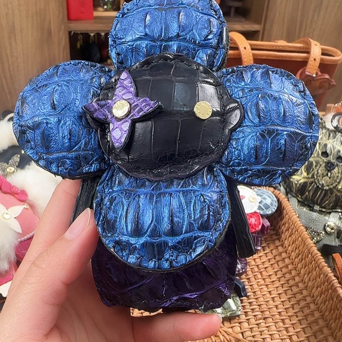 牛皮便携款万能环皮绳 带尾巴