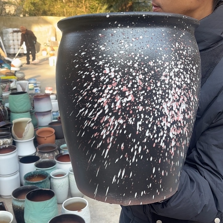 红陶泼墨口径 25*31