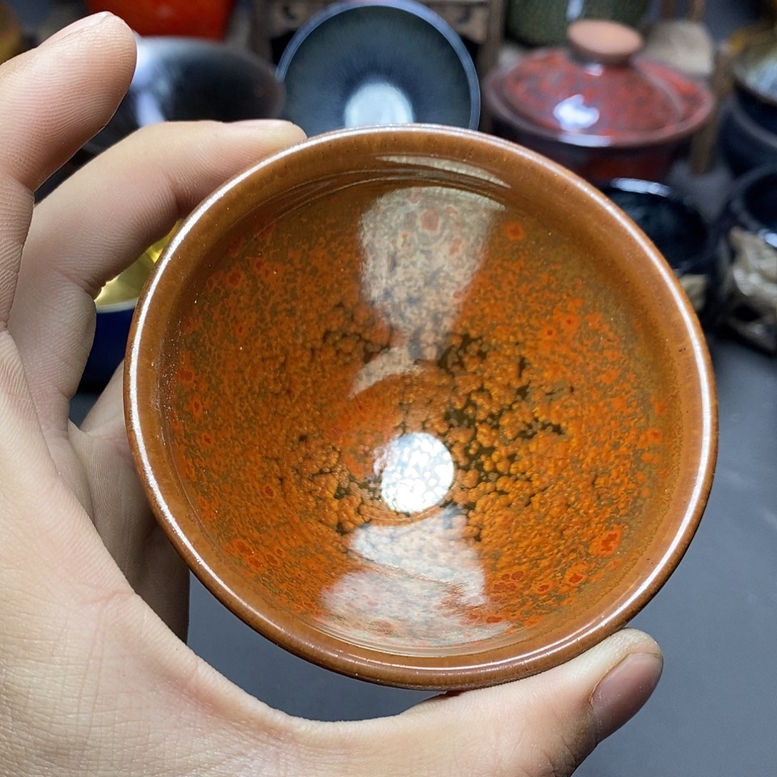 茶盏有瑕介意勿拍394