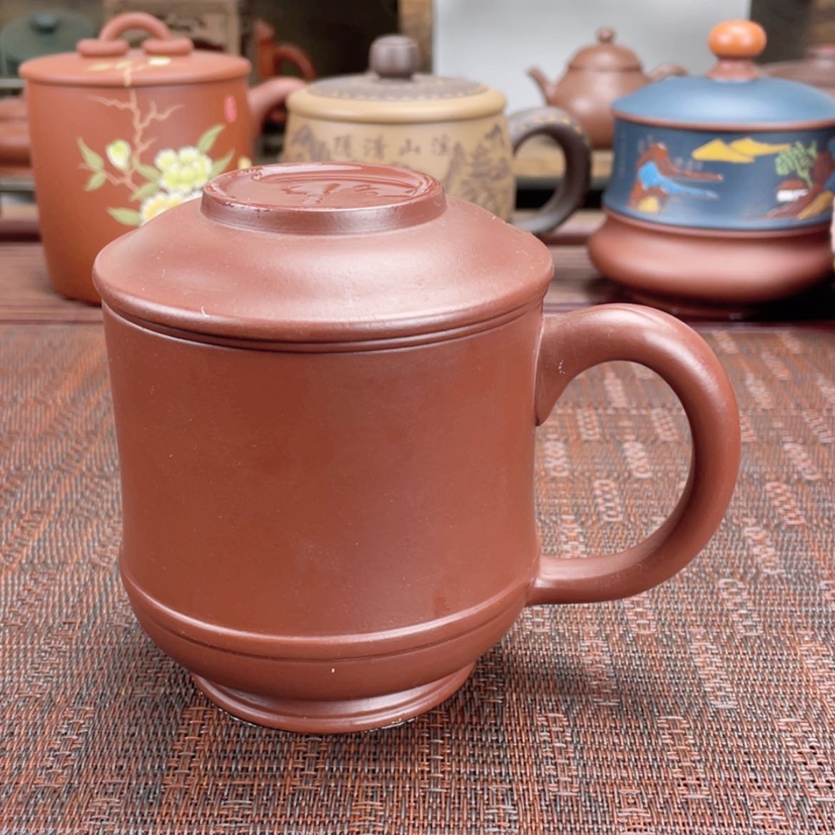 【闪购商品】紫砂茶杯宜兴原矿紫砂盖杯微瑕