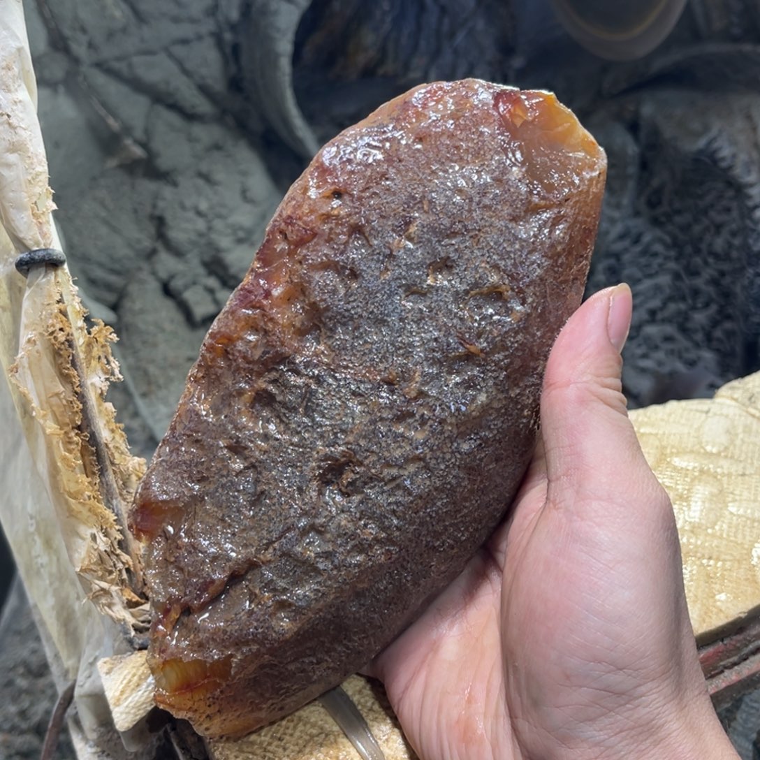 咚***甜定制玛瑙原石发回