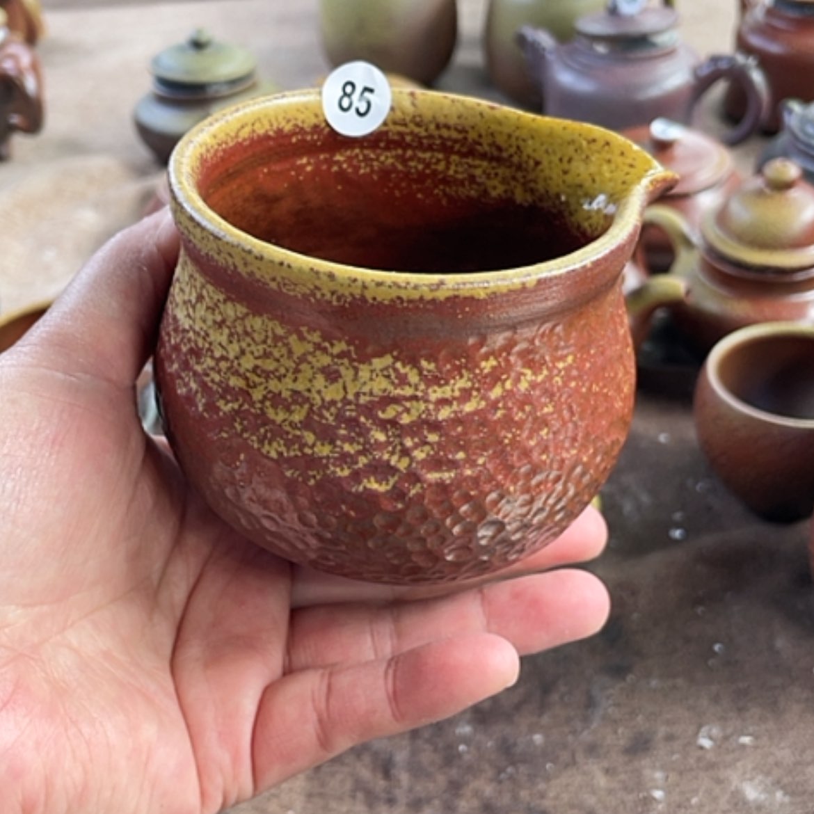 【闪购商品】柴烧公道杯240毫升左右微瑕