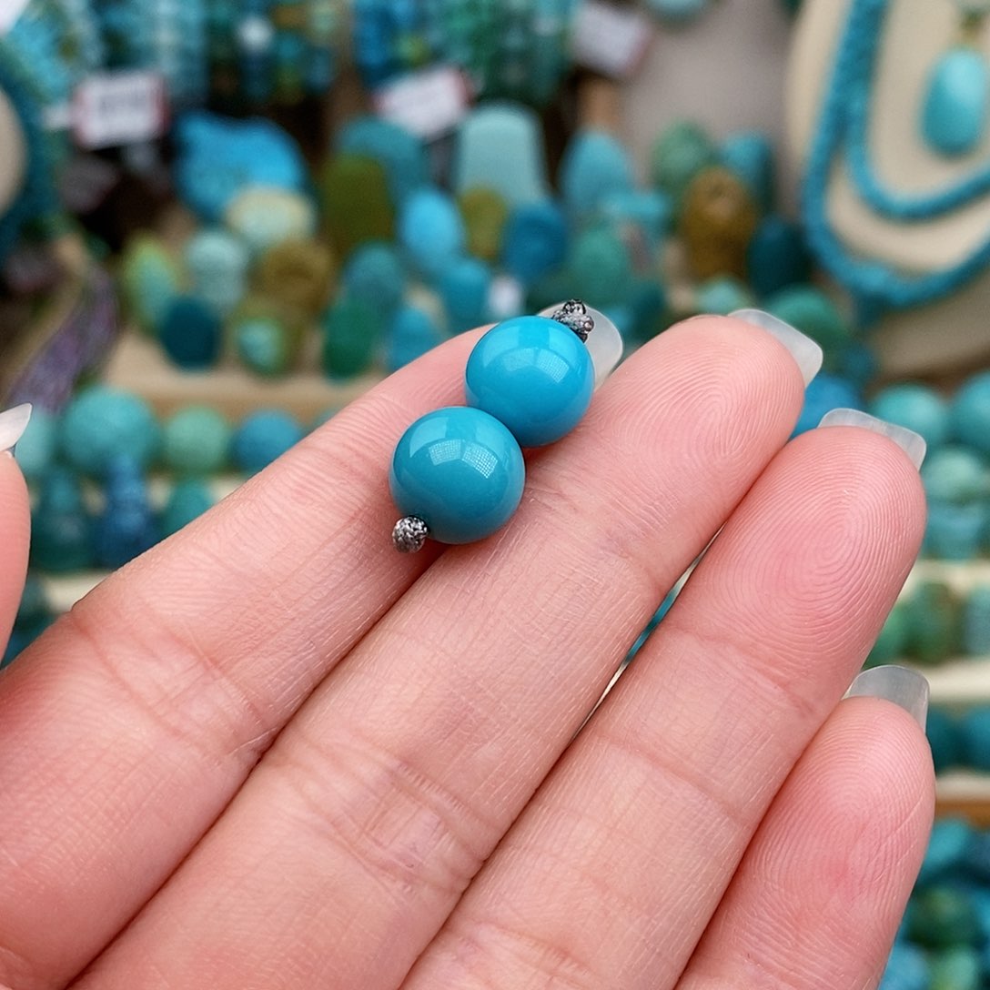 绿松石珠宝奇石未镶嵌