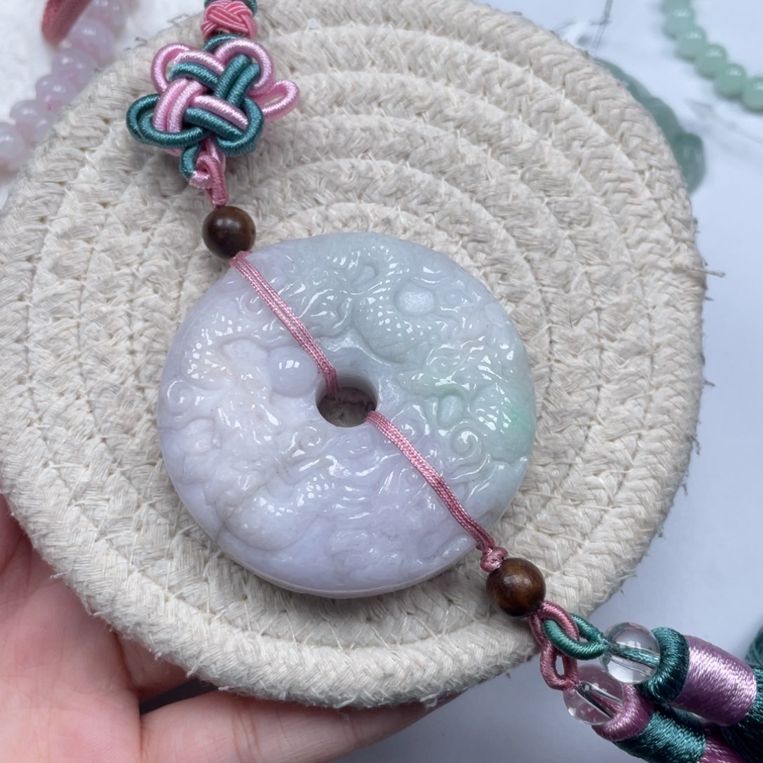 翡翠未镶嵌颈饰天然A货缅甸翡翠