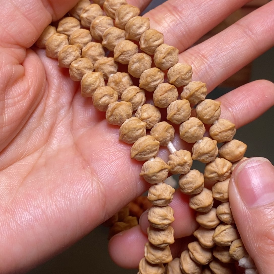 柏香籽/百香籽吊坠白牙长串