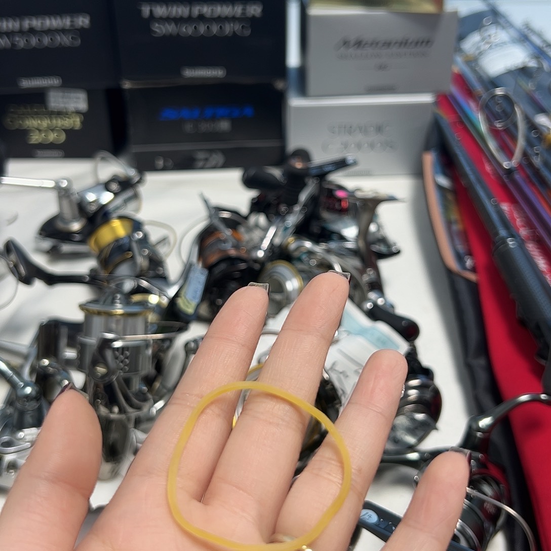 笑***湖碳素3.8m皮筋一个