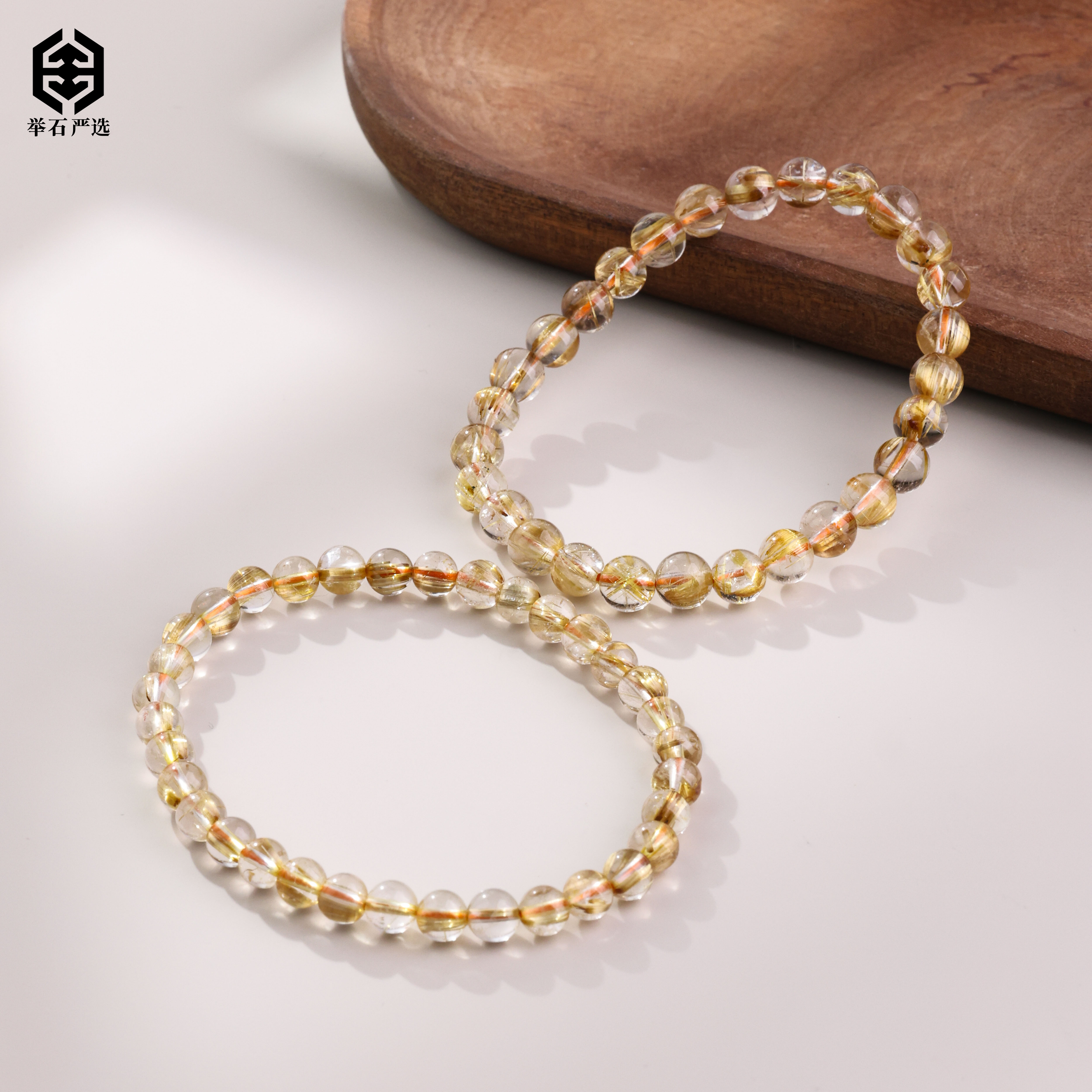 【举石优选】H07-S1332-066水晶手串（一件/多样性发/约5mm+）F