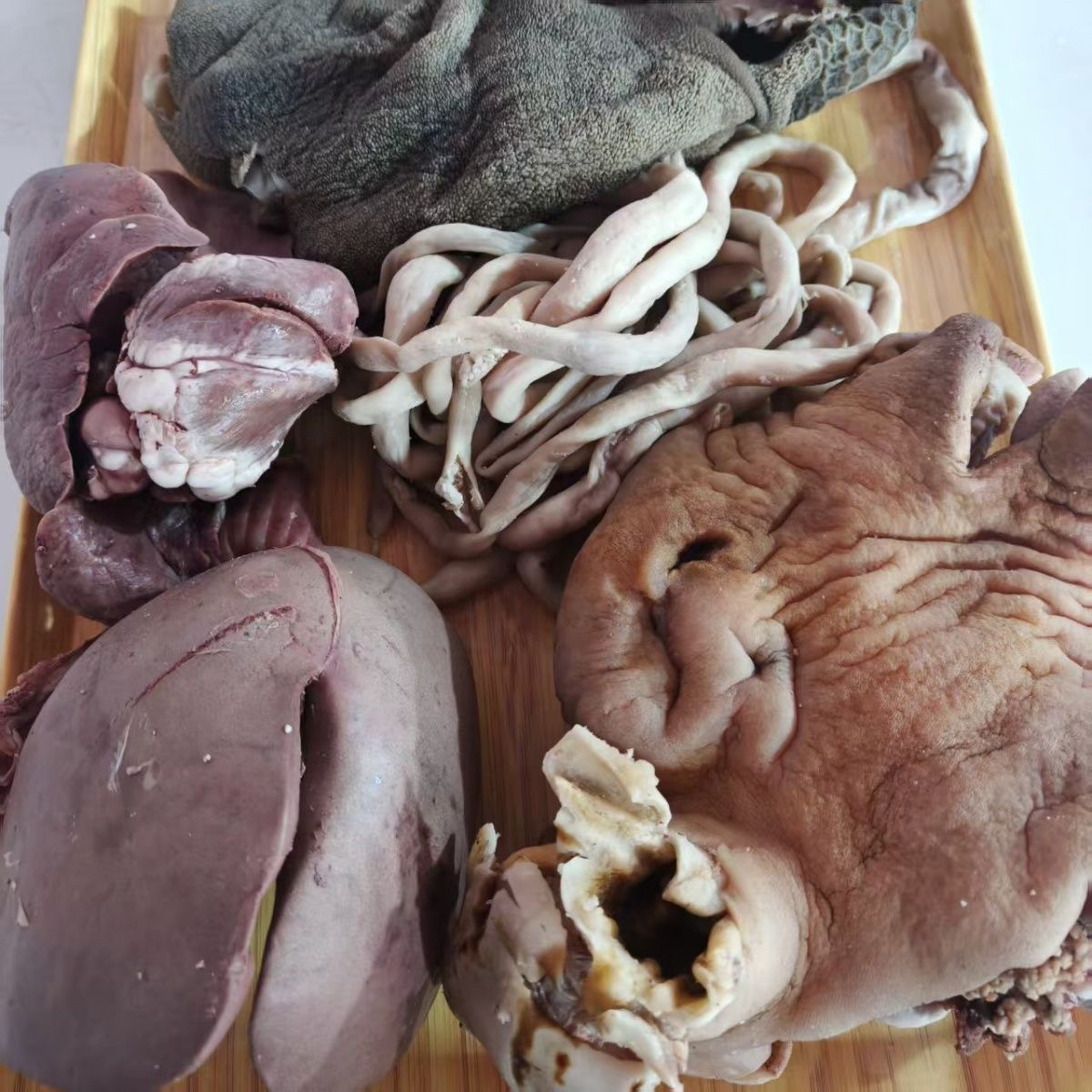 【达人专属5斤羊杂】羊肠肚肺心肝加热即食顺丰京东包邮羊肚