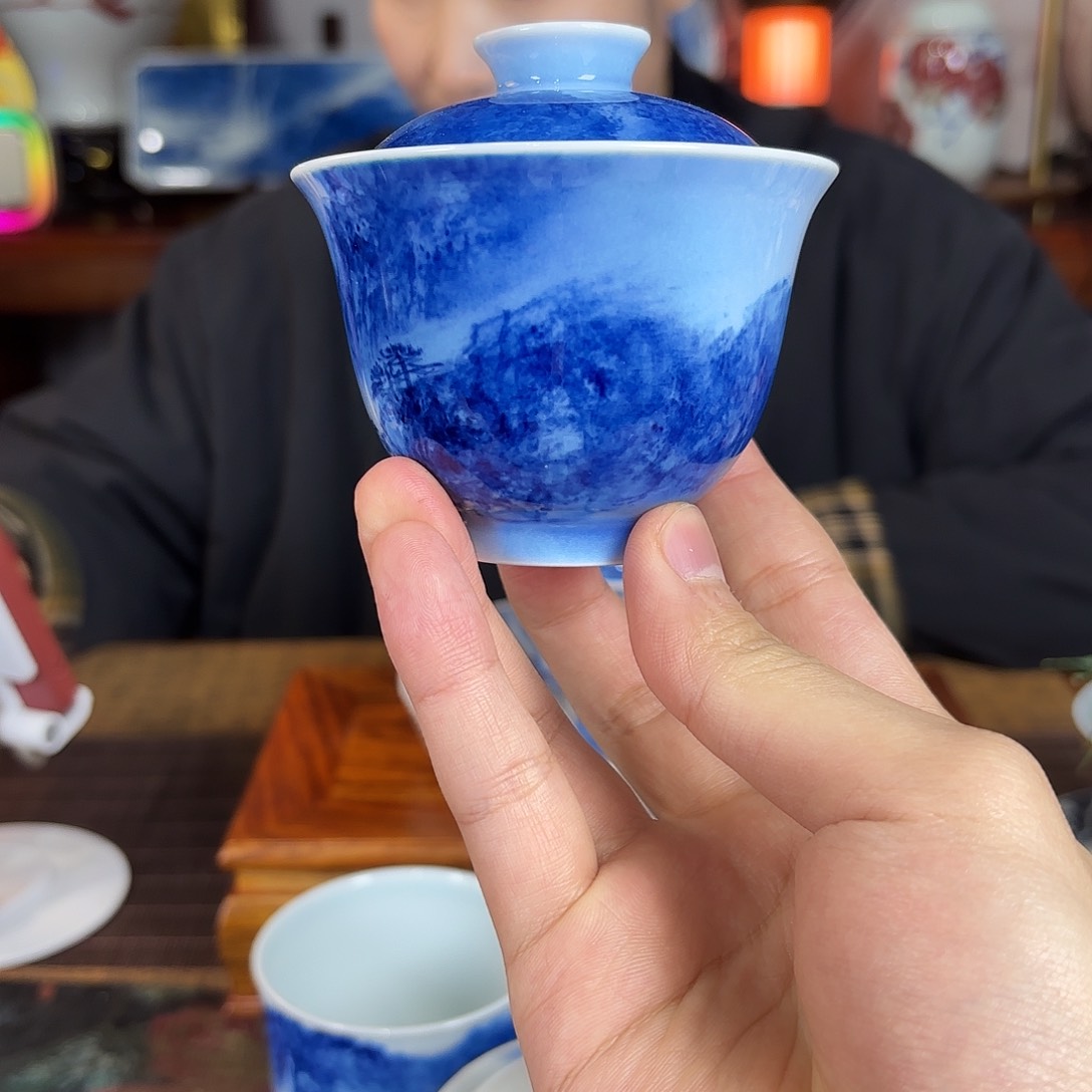 火****瓜王庆龙老师手绘陶瓷