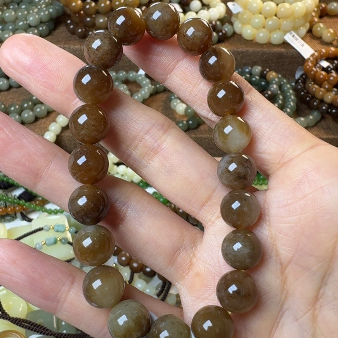 和田玉手链未镶嵌