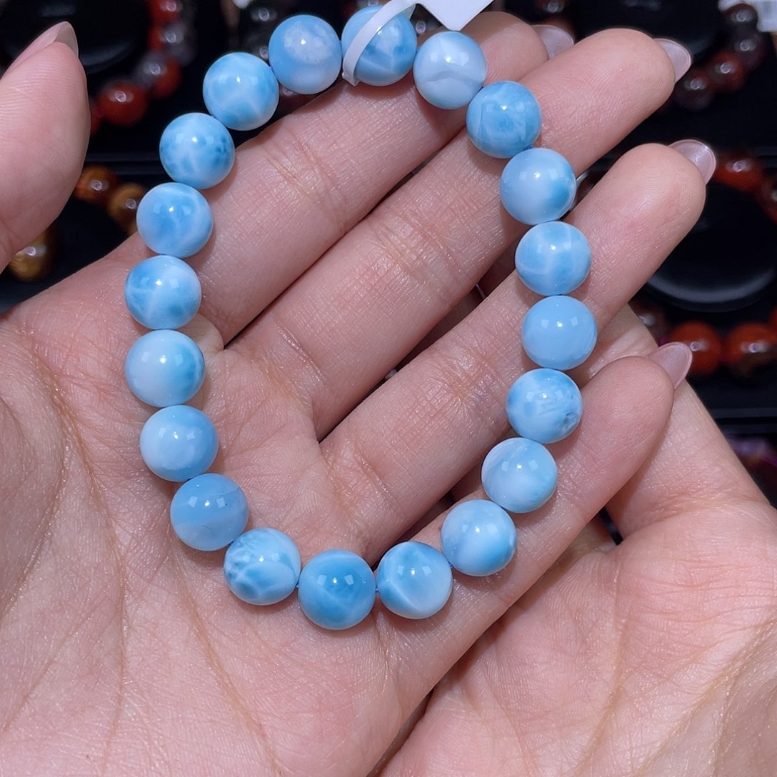 针钠钙石手链未镶嵌顾