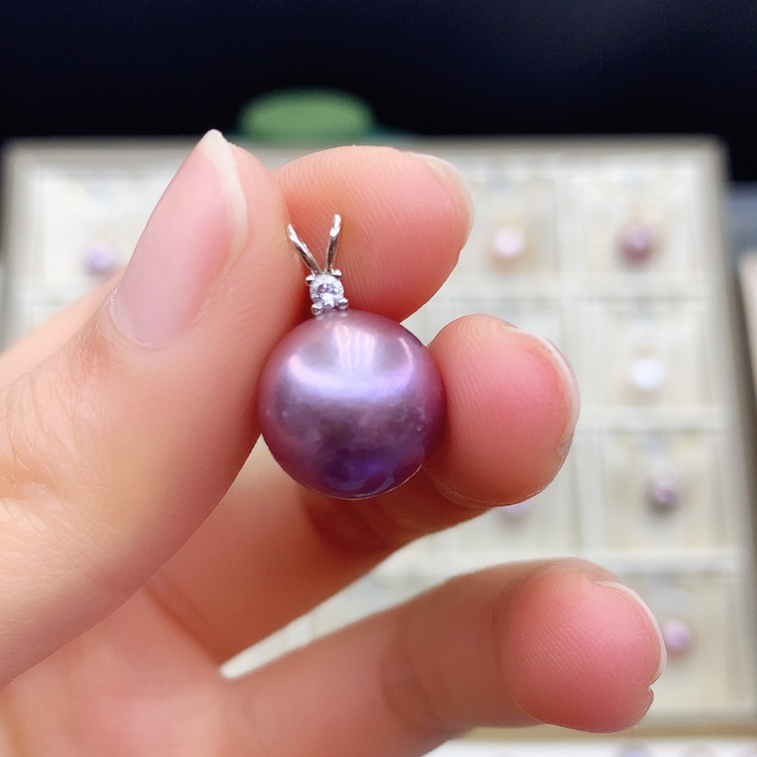 淡水珍珠颈饰合金