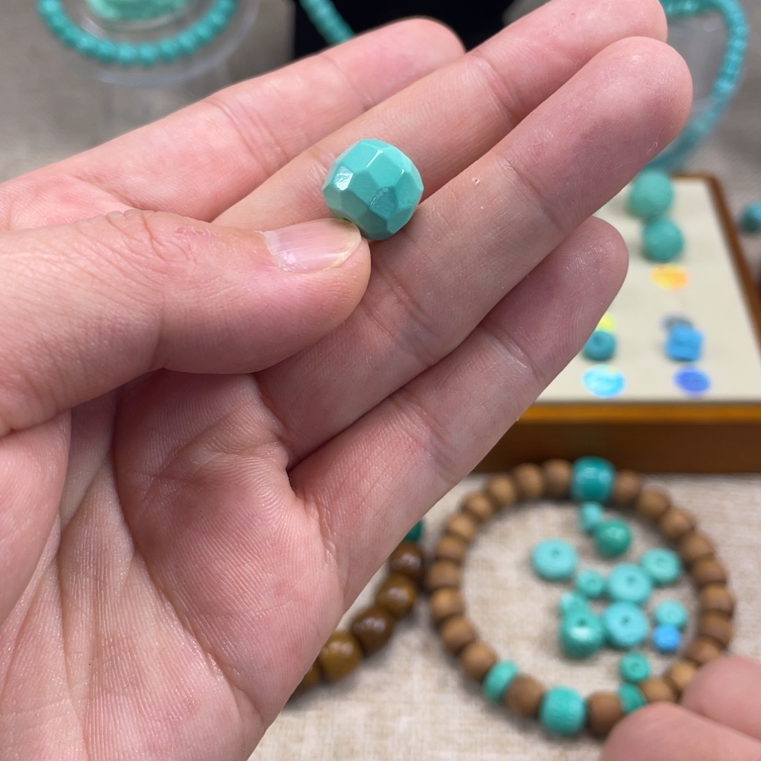 原生态湖北矿小配饰，直径12