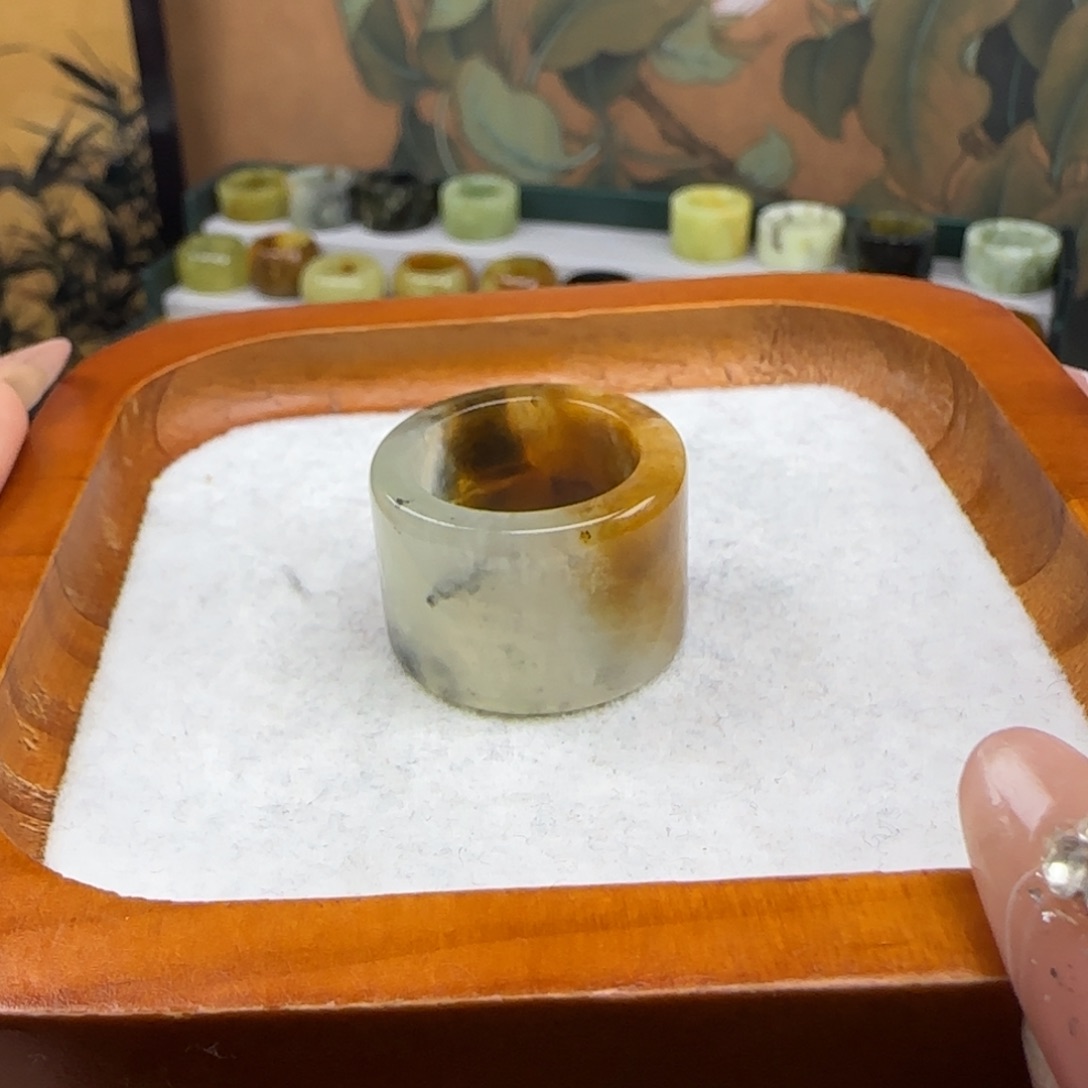 蛇纹石玉合金内径18.0问*下