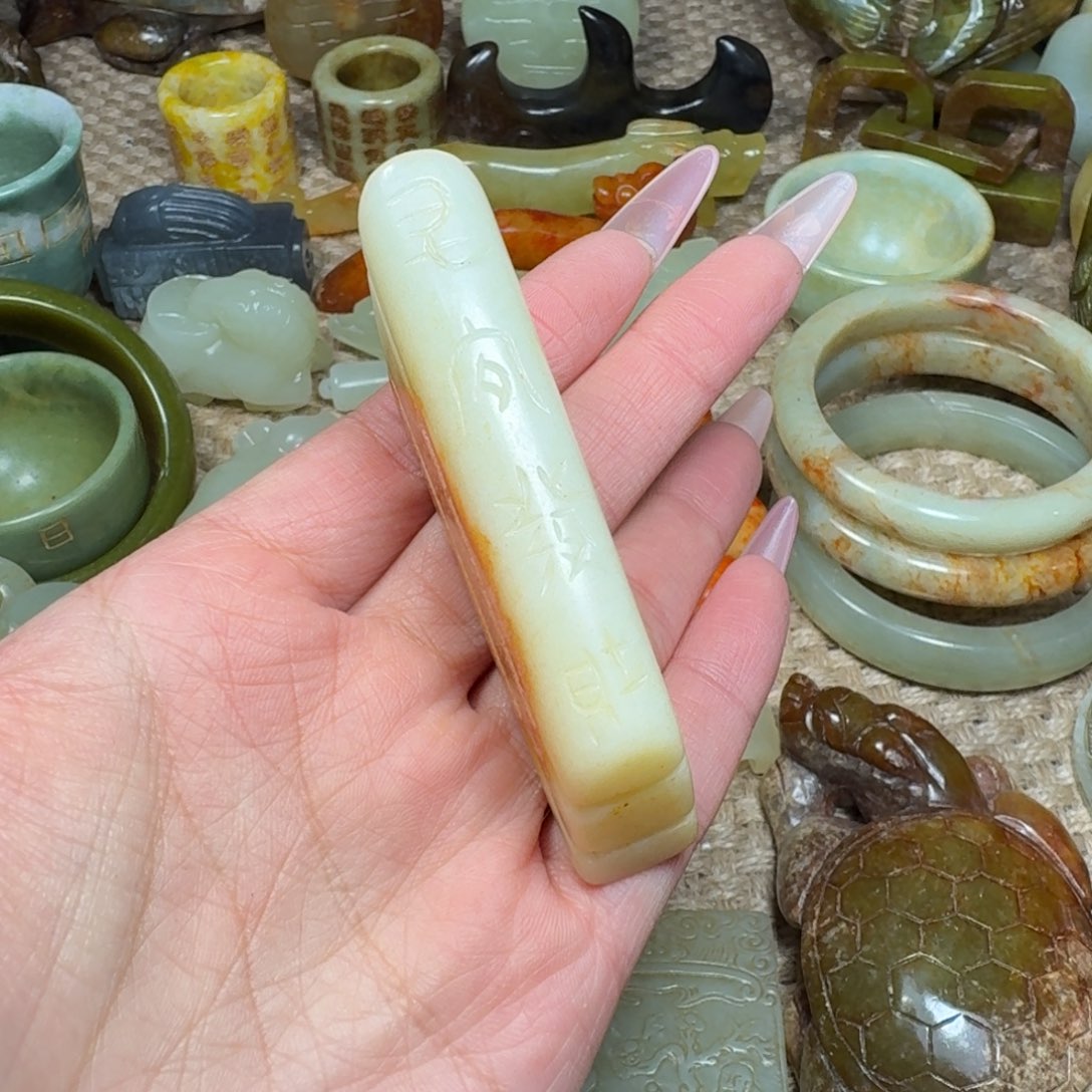 吊坠白玉菩提挂件