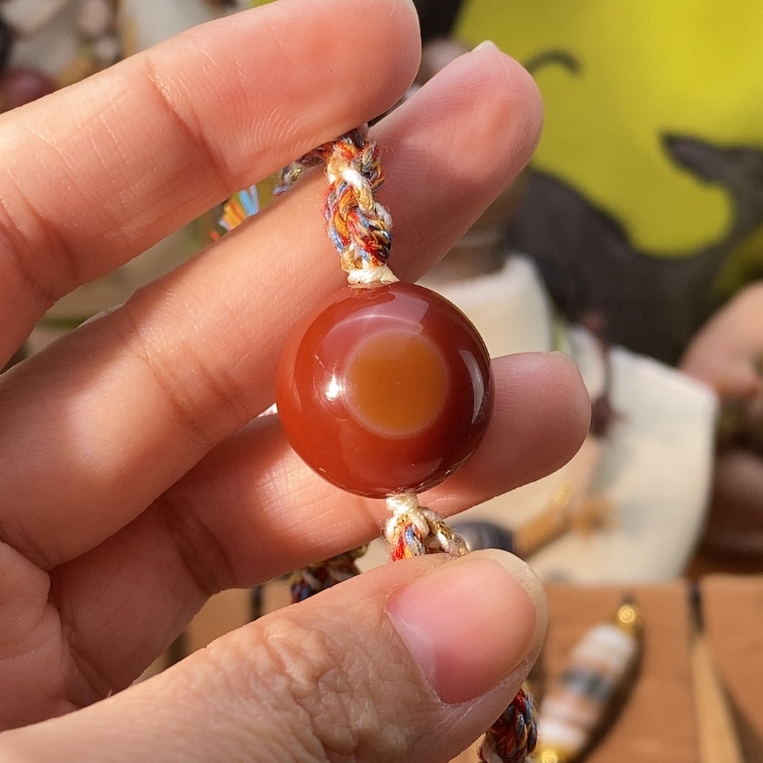 玛瑙/玉髓颈饰合金