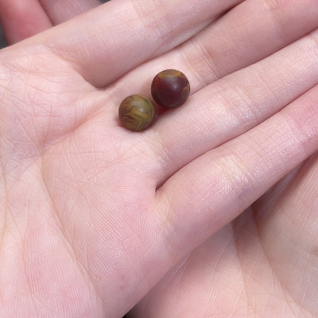 心***友南红玛瑙未镶嵌圆珠