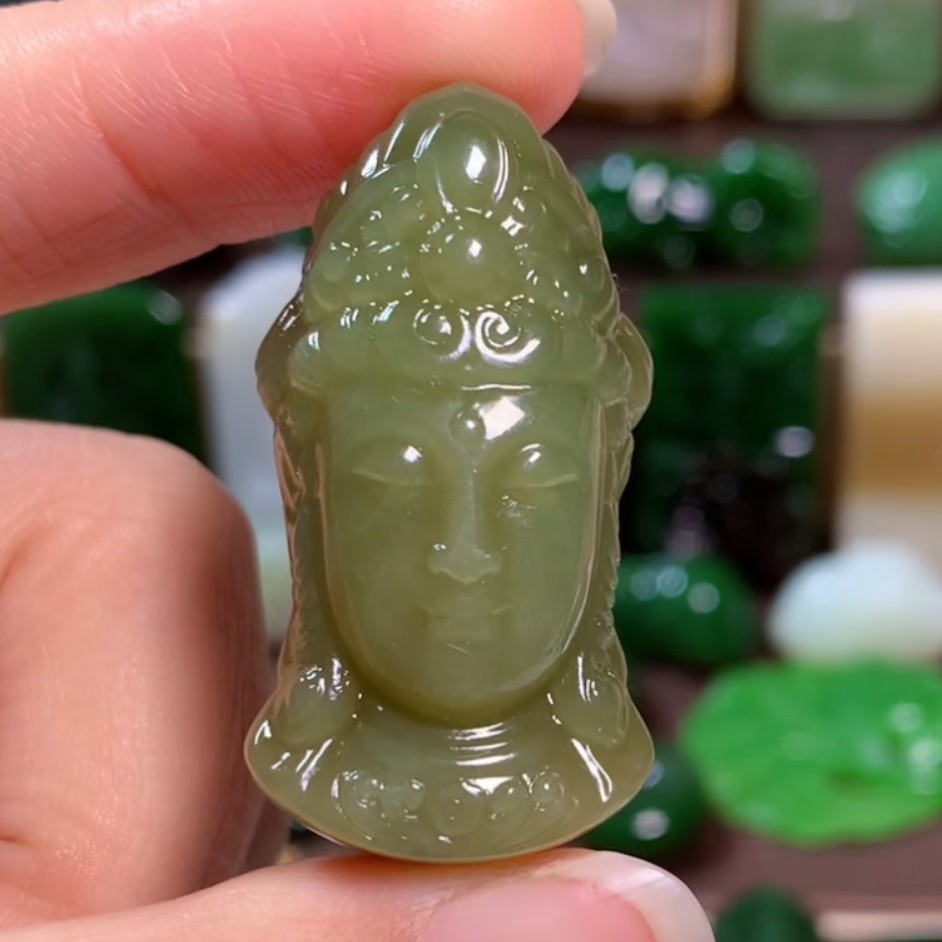 和田玉挂件未镶嵌