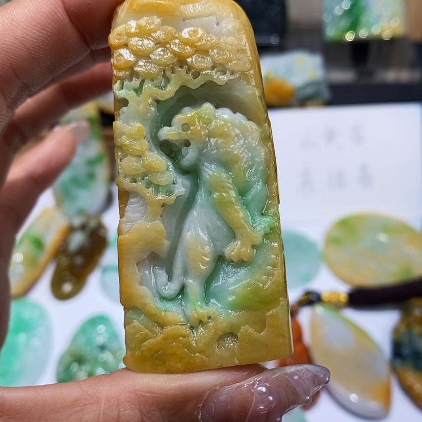 【闪购商品】定制翡翠未镶嵌翡翠一物一证