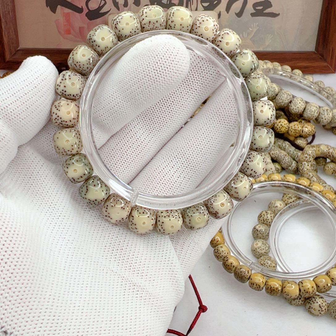 星月菩提手串10同枝大眼睛  081