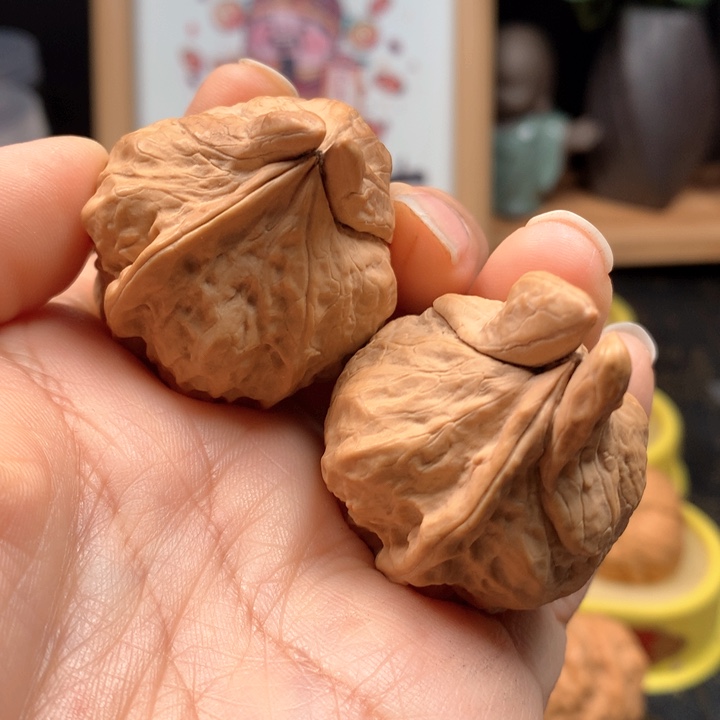 桃核把件文玩核桃