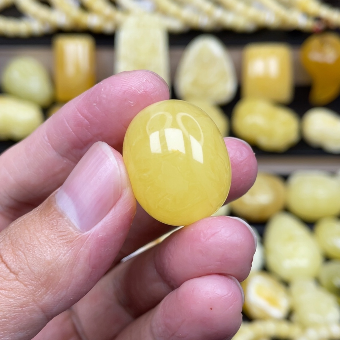 琥珀未镶嵌裸石琥珀蜜蜡